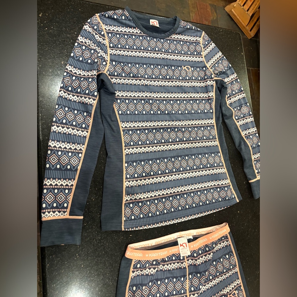 WOMEN'S THERMOACTIVE SHIRTand LEGGINGS KARI TRAA - Picture 8 of 12